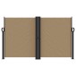 vidaXL Σκίαστρο Πλαϊνό Συρόμενο Taupe 140 x 1000 εκ.