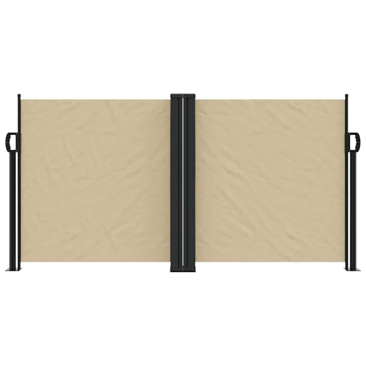 vidaXL Σκίαστρο Πλαϊνό Συρόμενο Μπεζ 120 x 1200 εκ.