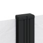 vidaXL Σκίαστρο Πλαϊνό Συρόμενο Λευκό 120 x 1200 εκ.