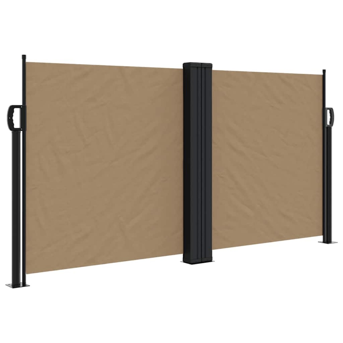 vidaXL Σκίαστρο Πλαϊνό Συρόμενο Taupe 120 x 1200 εκ.