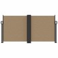 vidaXL Σκίαστρο Πλαϊνό Συρόμενο Taupe 120 x 1200 εκ.