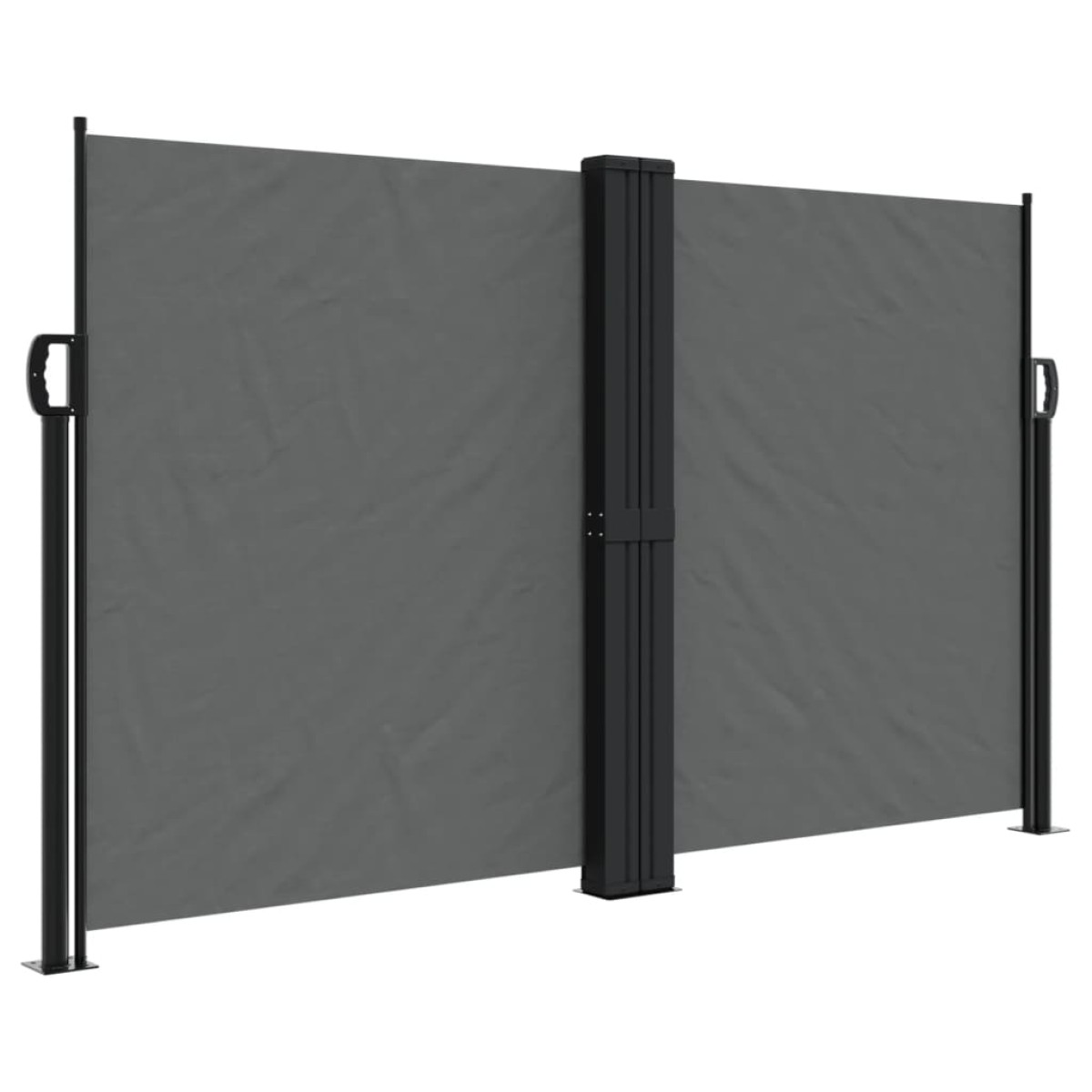 vidaXL Σκίαστρο Πλαϊνό Συρόμενο Ανθρακί 140 x 1200 εκ.
