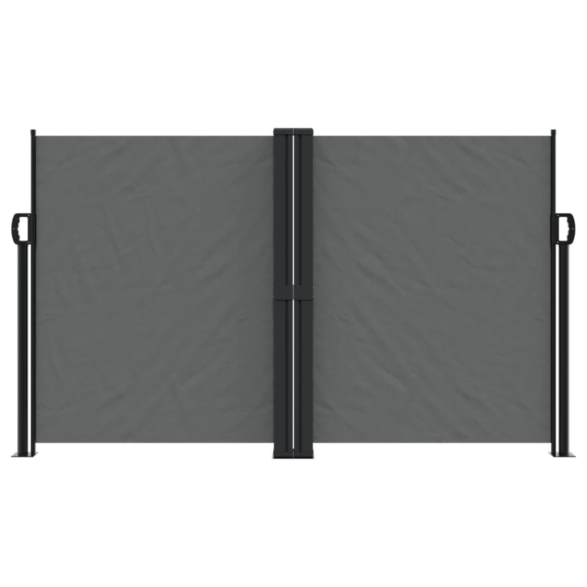 vidaXL Σκίαστρο Πλαϊνό Συρόμενο Ανθρακί 140 x 1200 εκ.