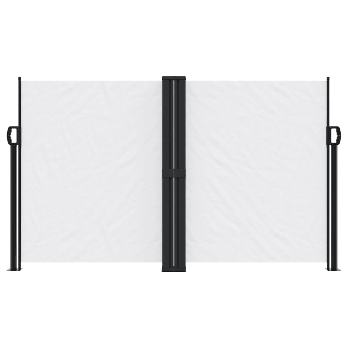 vidaXL Σκίαστρο Πλαϊνό Συρόμενο Λευκό 140 x 1200 εκ.