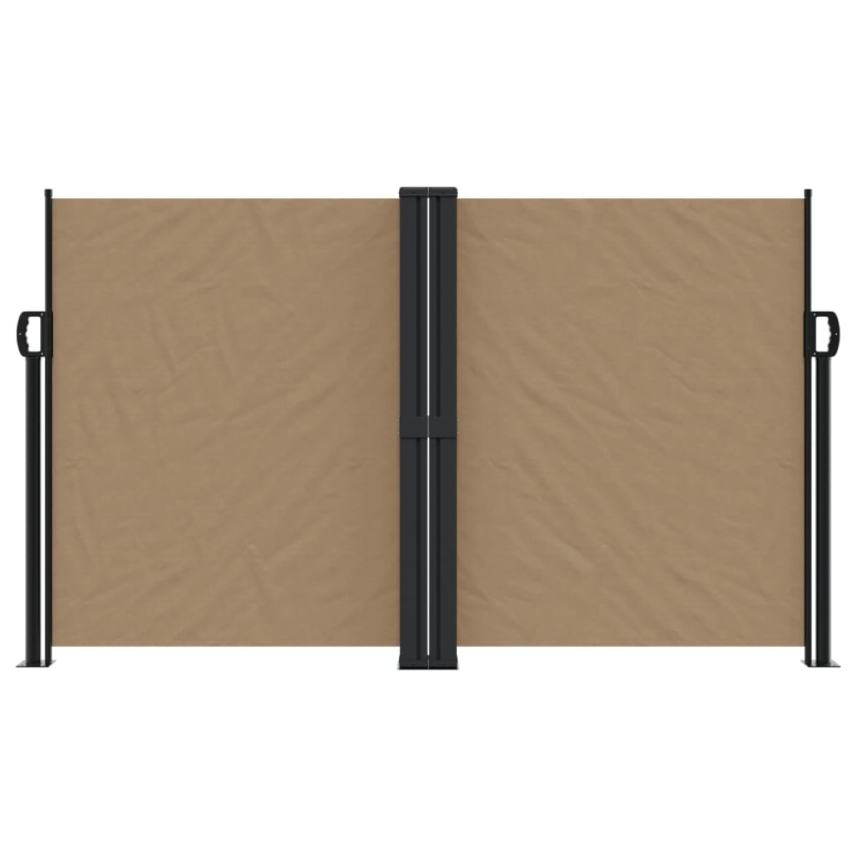 vidaXL Σκίαστρο Πλαϊνό Συρόμενο Taupe 140 x 1200 εκ.