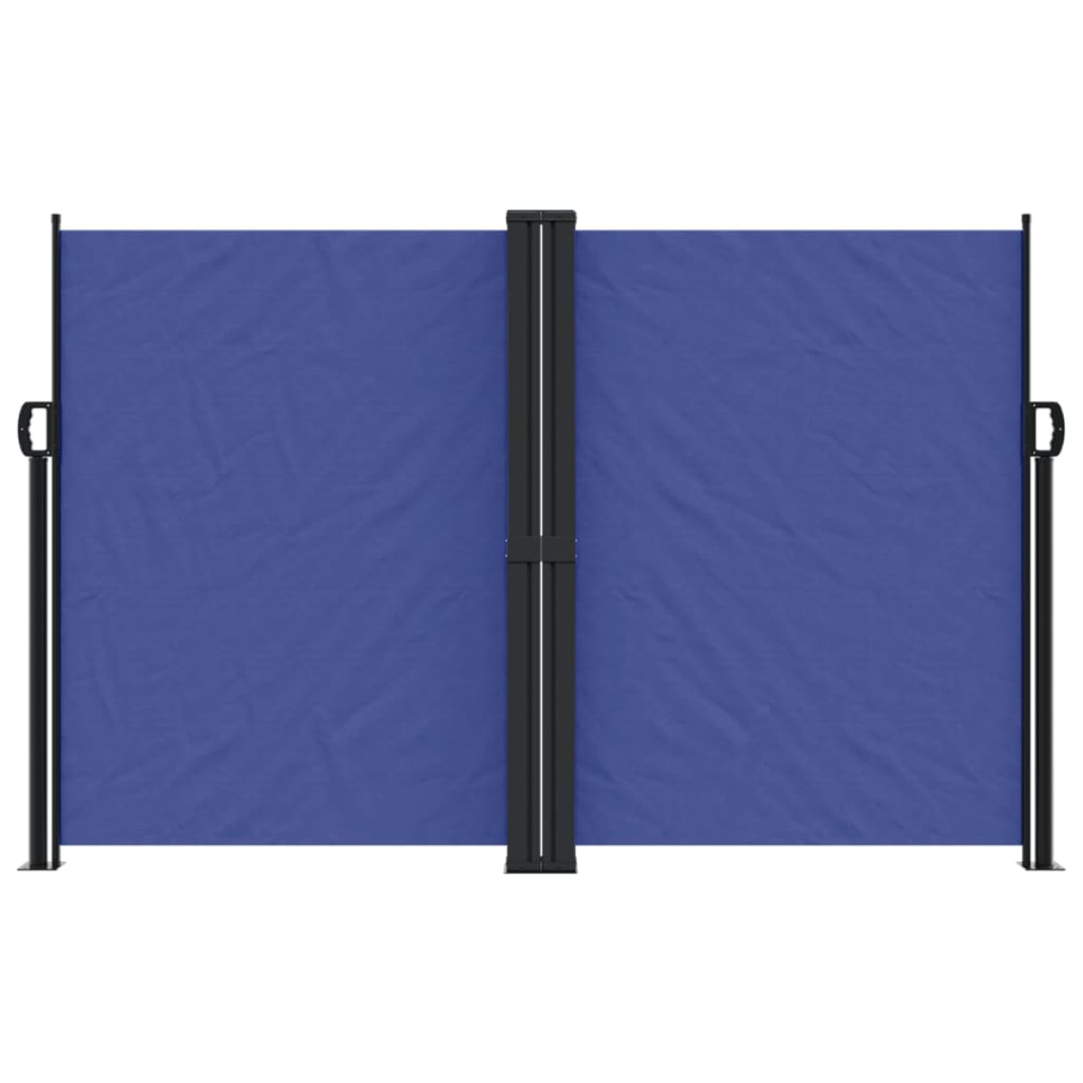 vidaXL Σκίαστρο Πλαϊνό Συρόμενο Μπλε 160 x 1200 εκ.