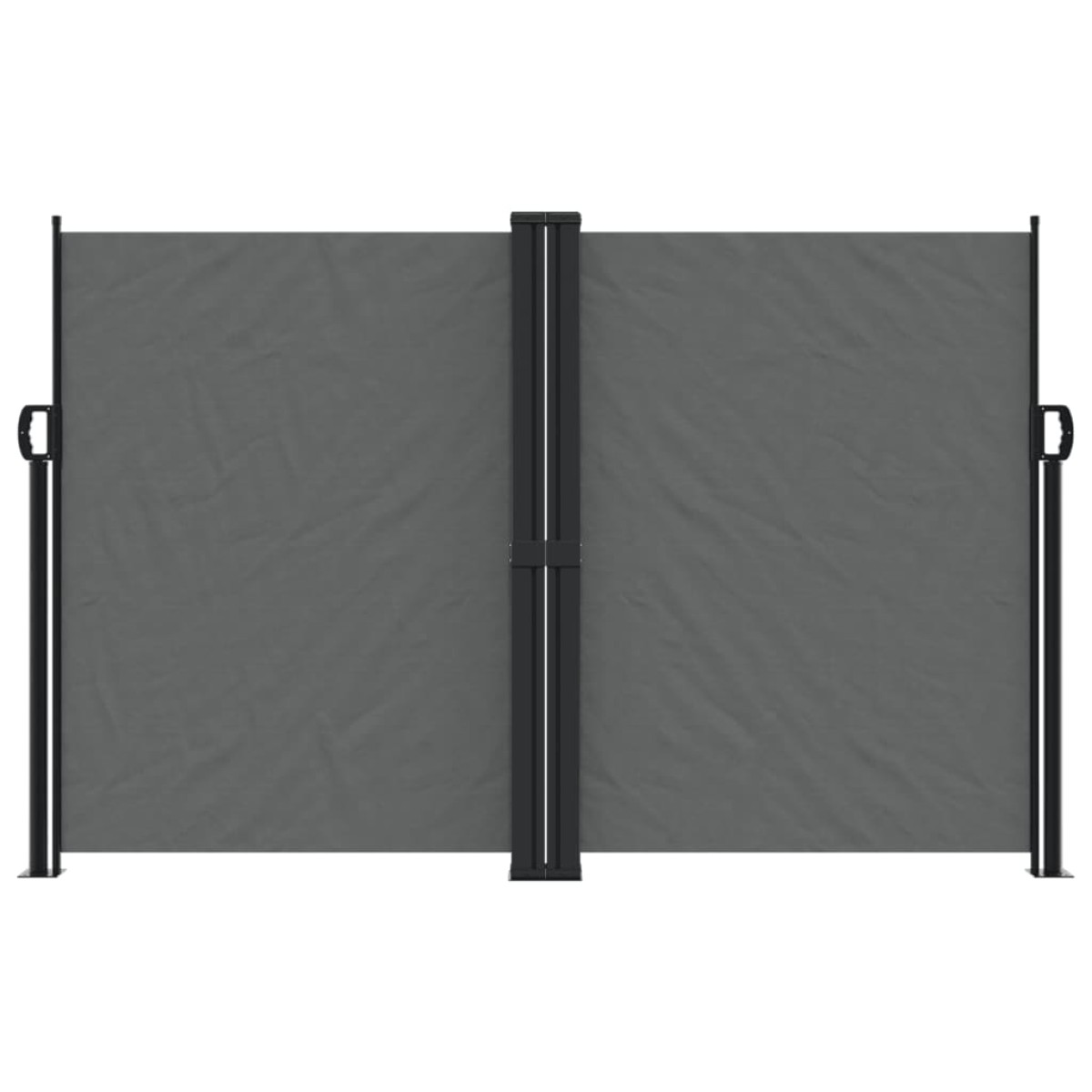 vidaXL Σκίαστρο Πλαϊνό Συρόμενο Ανθρακί 160 x 1200 εκ.