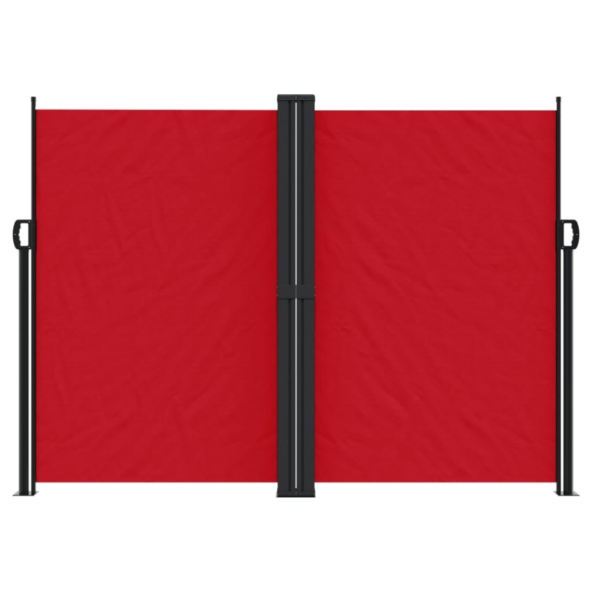 vidaXL Σκίαστρο Πλαϊνό Συρόμενο Κόκκινο 180 x 1200 εκ.