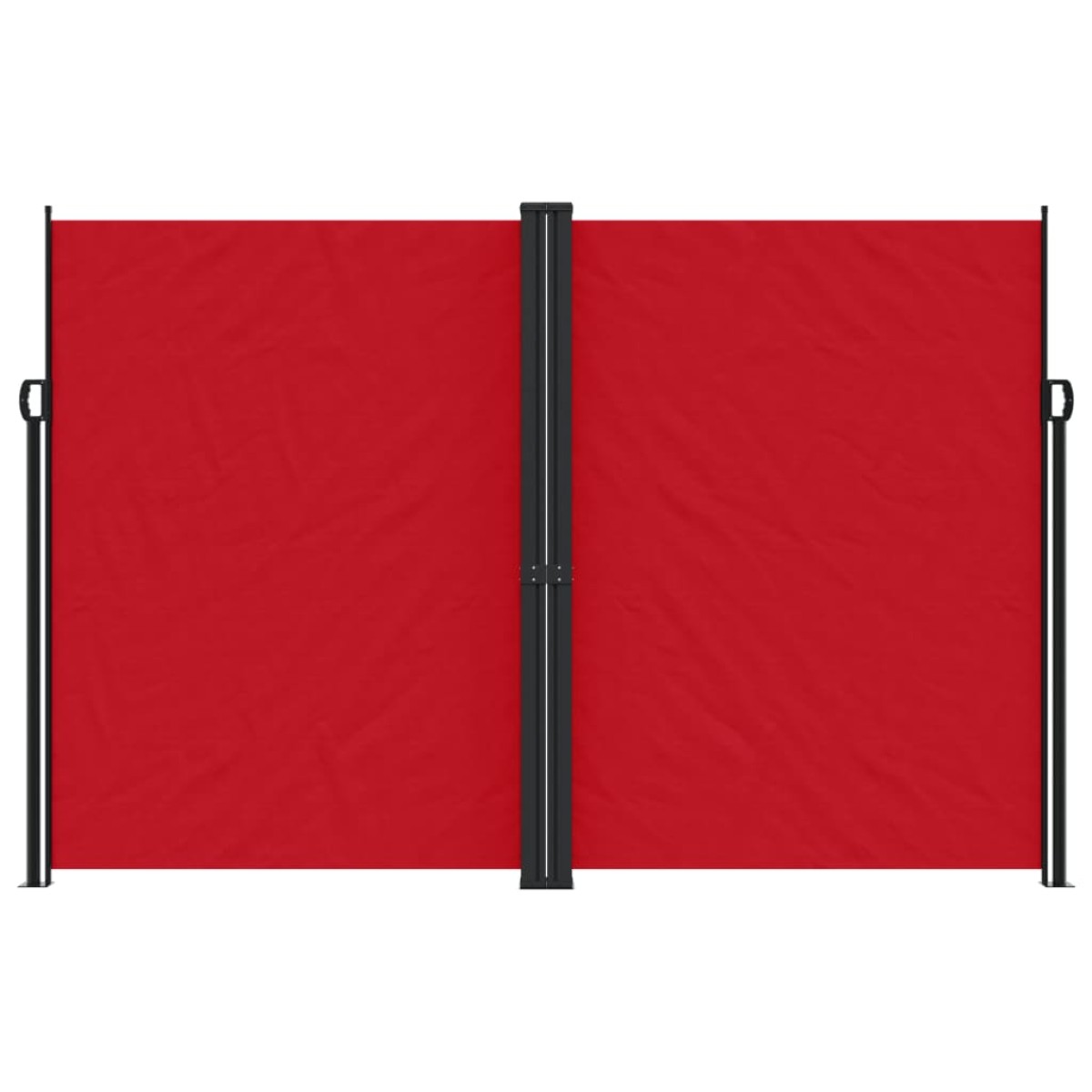 vidaXL Σκίαστρο Πλαϊνό Συρόμενο Κόκκινο 220x1200 εκ.