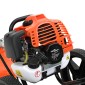 vidaXL Θαμνοκοπτικό με Ρόδες Πορτοκαλί 52 cc 1,45 kW