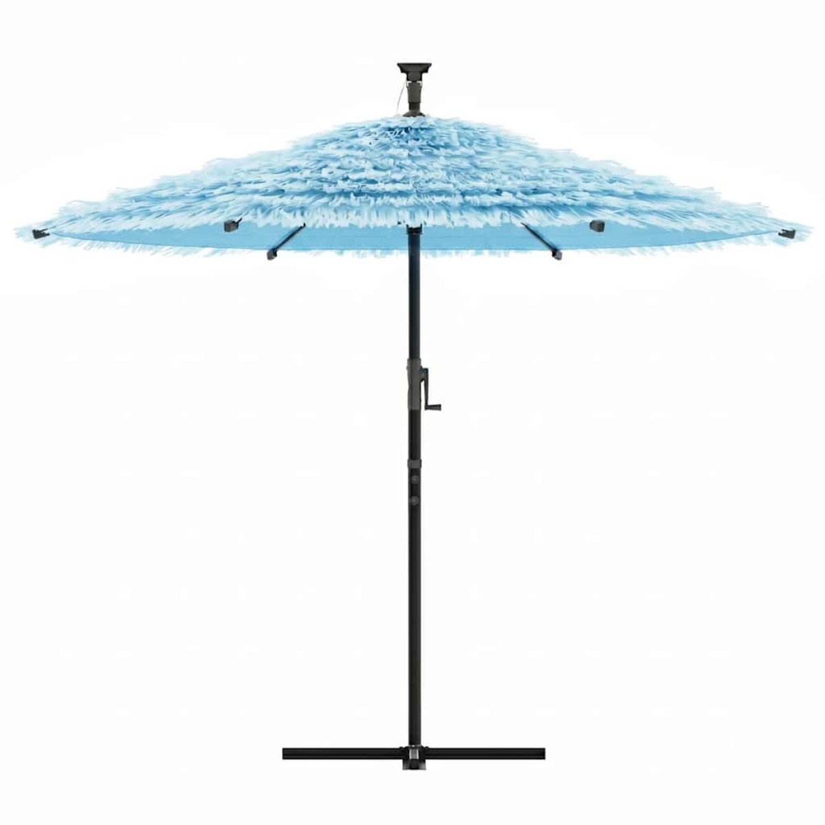 vidaXL Ομπρέλα Κήπου Μπλε 269x269x235 εκ. με Ατσάλινο Ιστό