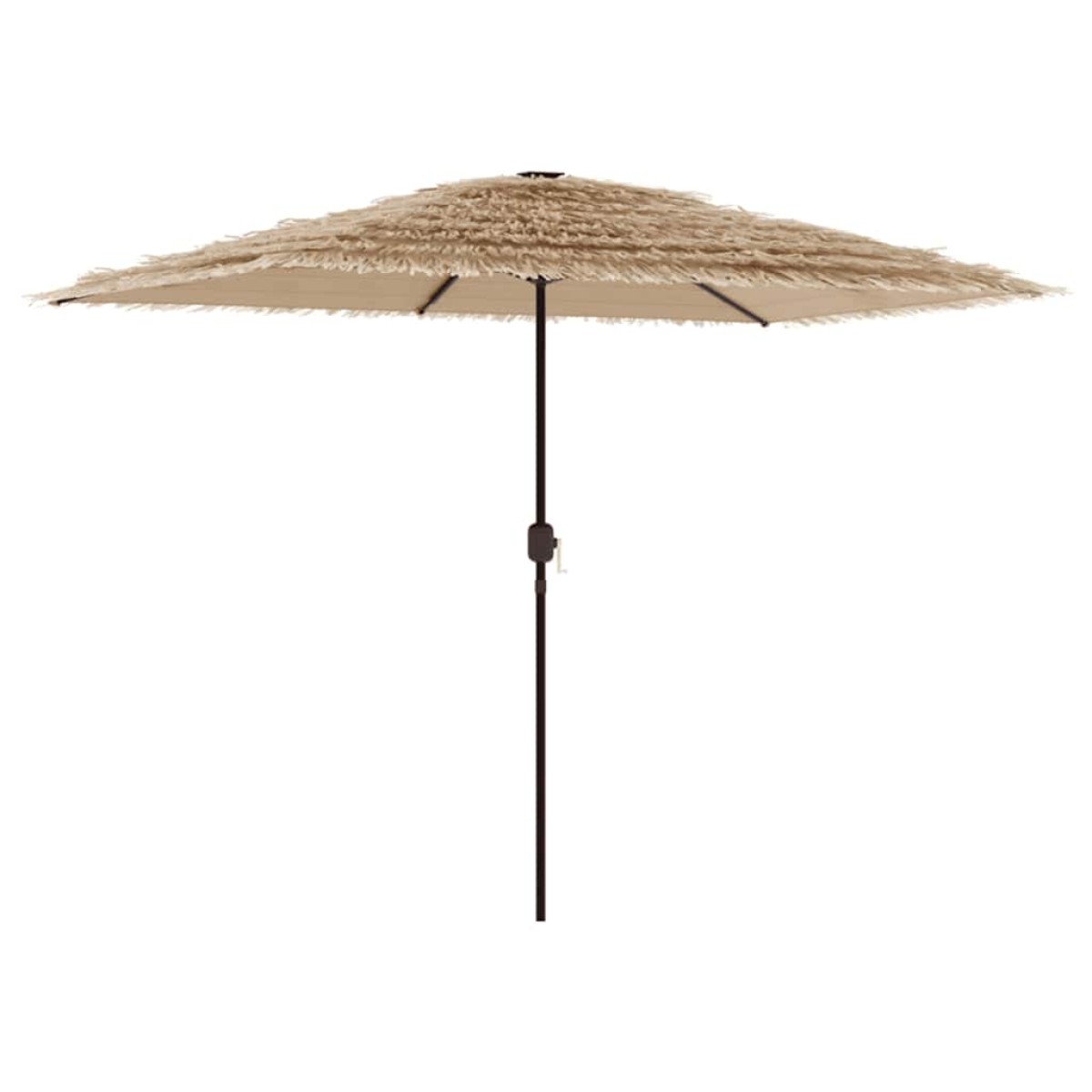 vidaXL Ομπρέλα Κήπου με Ατσάλινο Ιστό Καφέ 300x200x250 εκ.