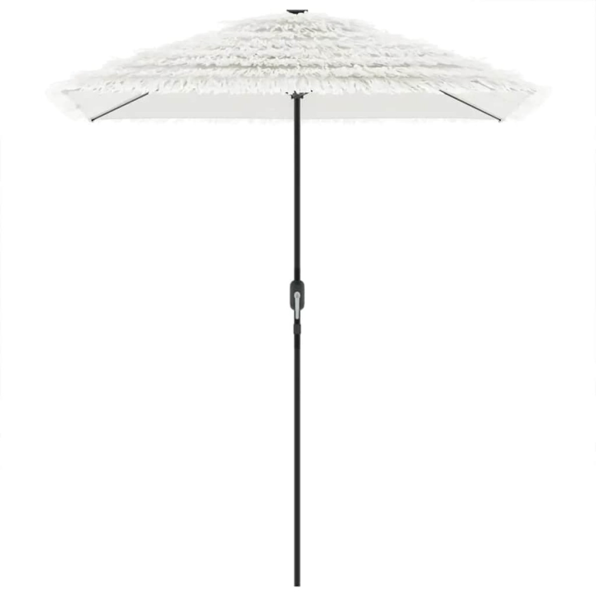 vidaXL Ομπρέλα Κήπου με Ατσάλινο Ιστό Λευκή 300x200x250 εκ.