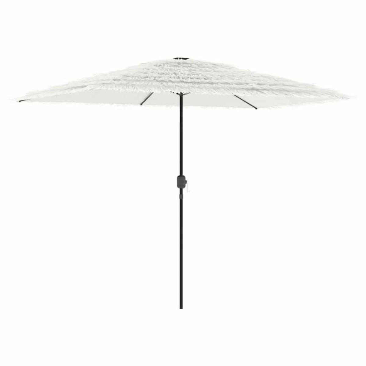 vidaXL Ομπρέλα Κήπου με Ατσάλινο Ιστό Λευκή 300x200x250 εκ.