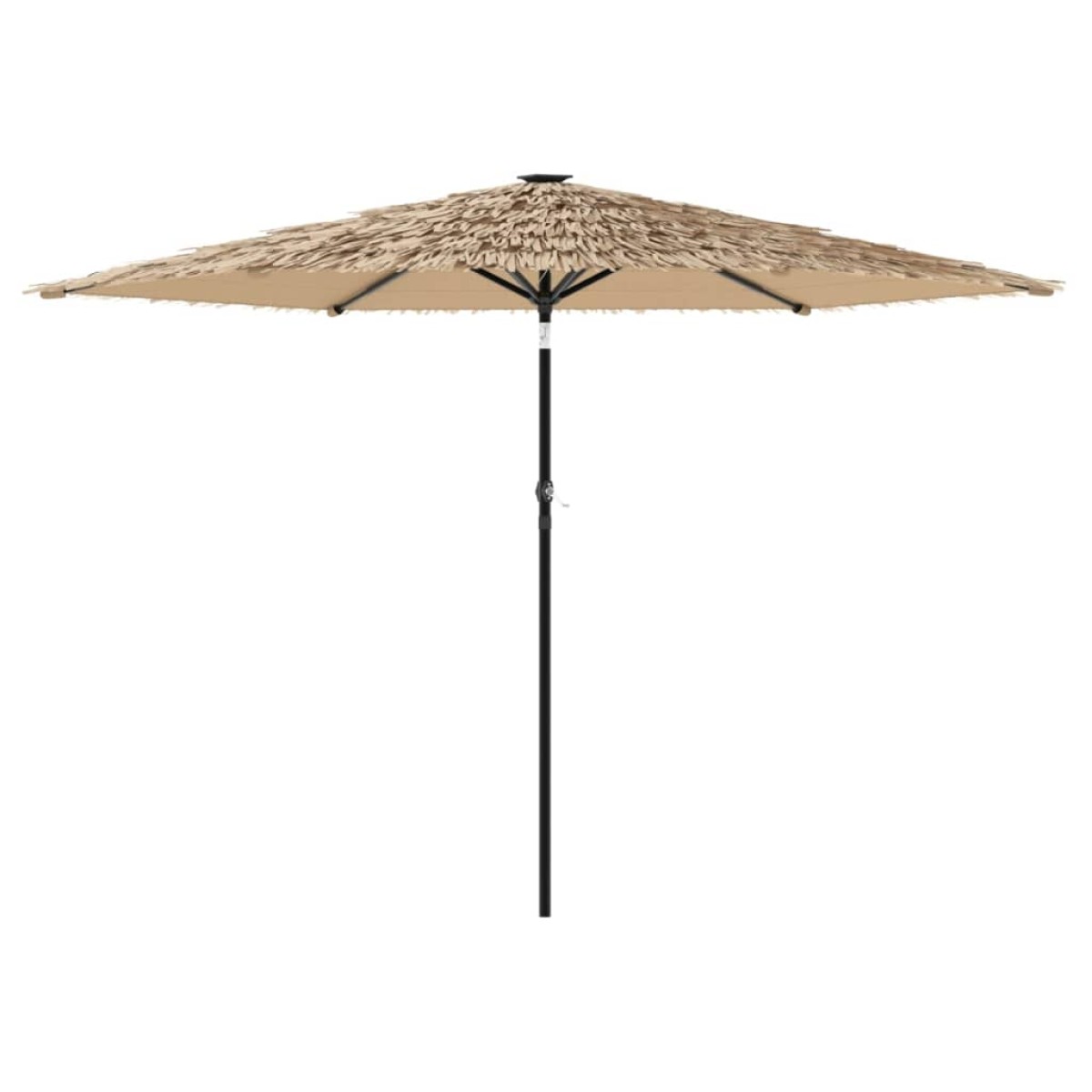 vidaXL Ομπρέλα Κήπου με Ατσάλινο Ιστό Καφέ 288x288x225 εκ.