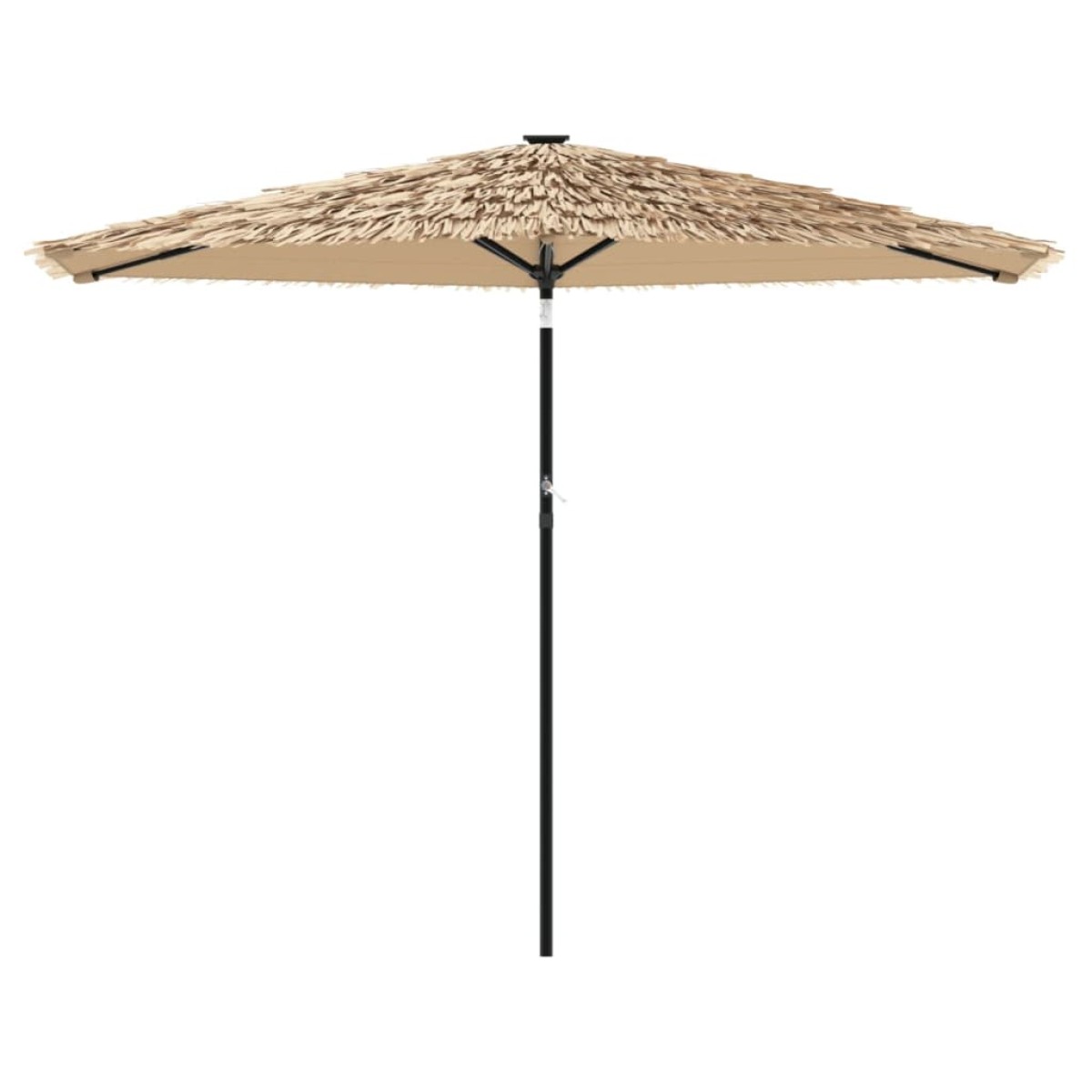 vidaXL Ομπρέλα Κήπου με Ατσάλινο Ιστό Καφέ 288x288x225 εκ.