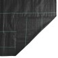 vidaXL Μεμβράνη Εδαφοκάλυψης Μαύρη 4x50 μ. από Πολυπροπυλένιο