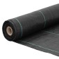 vidaXL Μεμβράνη Εδαφοκάλυψης Μαύρη 1,5x150 μ. από Πολυπροπυλένιο