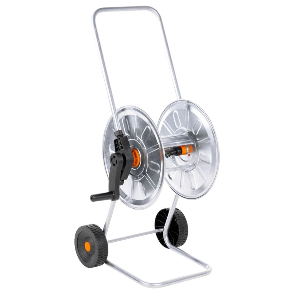 vidaXL Ανέμη Ποτίσματος Τροχήλατη για 50 μ. 1/2" ή 35 μ. 3/4" Ατσάλινη