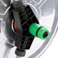 vidaXL Ανέμη Ποτίσματος Τροχήλατη για 50 μ. 1/2" ή 35 μ. 3/4" Ατσάλινη