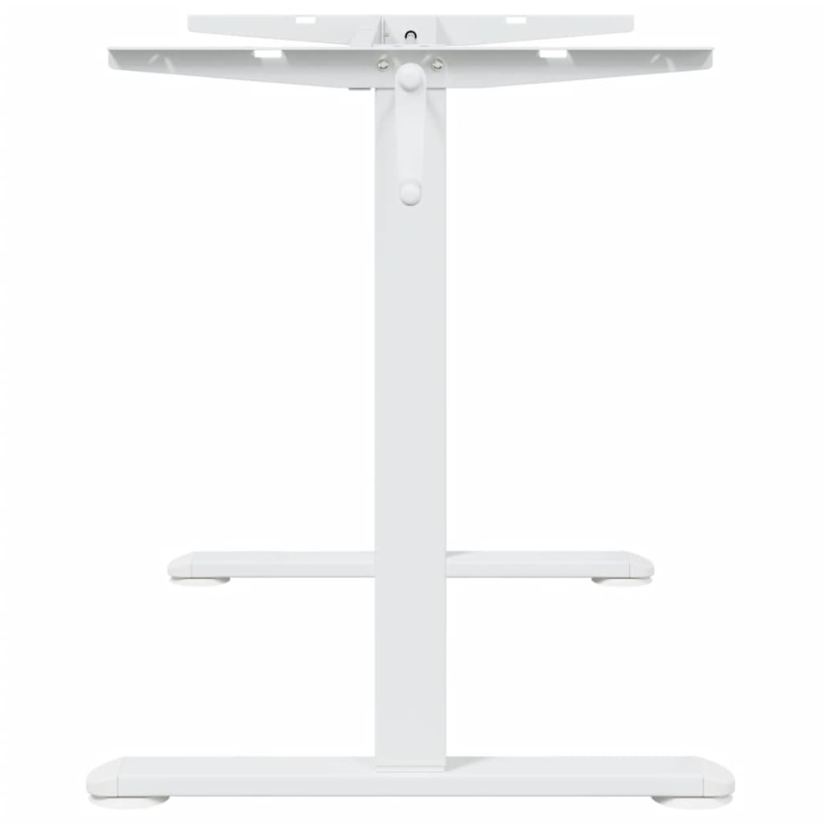 vidaXL Σκελετός Όρθιου Γραφείου Λευκός (94-135)x60x(70-114) εκ. Ατσάλι