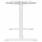 vidaXL Σκελετός Όρθιου Γραφείου Λευκός (94-135)x60x(70-114) εκ. Ατσάλι
