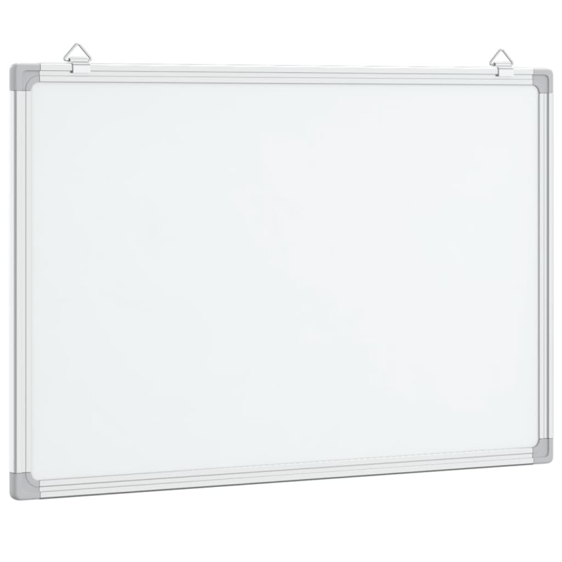 vidaXL Πίνακας Μαρκαδόρου Μαγνητικός Λευκός 80x60x1,7 εκ. Αλουμινίου