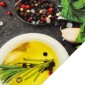 vidaXL Χαλί Κουζίνας Πλενόμενο Σχέδιο Μπαχαρικά 60 x 180 εκ. Βελούδινο