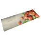 vidaXL Χαλί Κουζίνας Πλενόμενο Σχέδιο Tomatoes 45 x 150 εκ. Βελούδινο