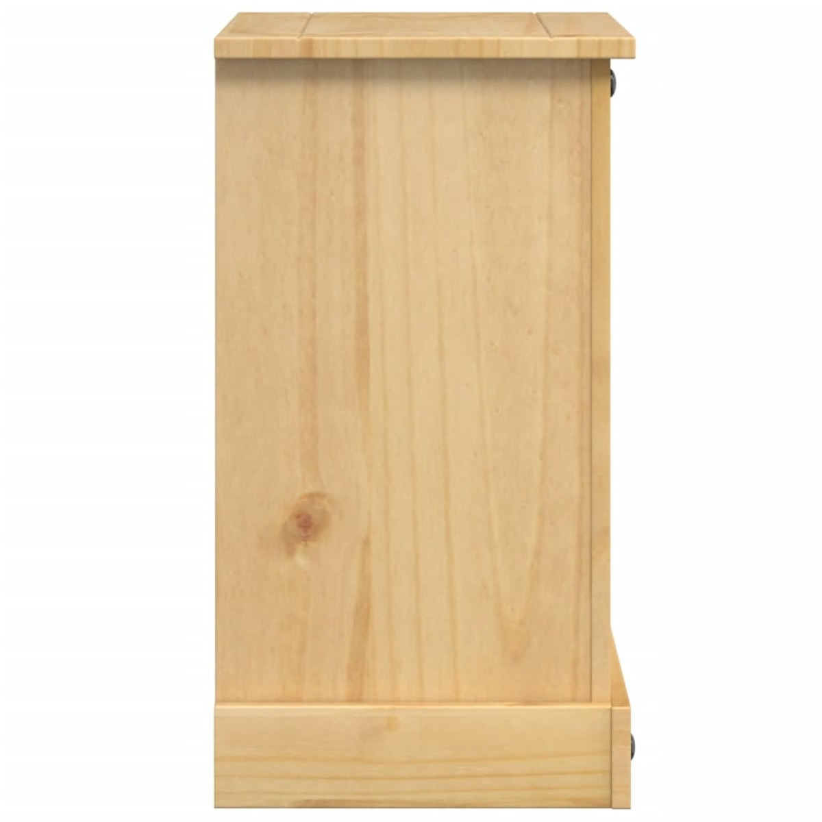 vidaXL Κομοδίνο Corona 45x35x64 εκ. από Μασίφ Ξύλο Πεύκου