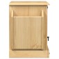 vidaXL Κομοδίνο Corona 45x35x47,5 εκ. από Μασίφ Ξύλο Πεύκου