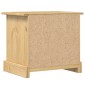vidaXL Κομοδίνο Corona 53x39x47 εκ. από Μασίφ Ξύλο Πεύκου