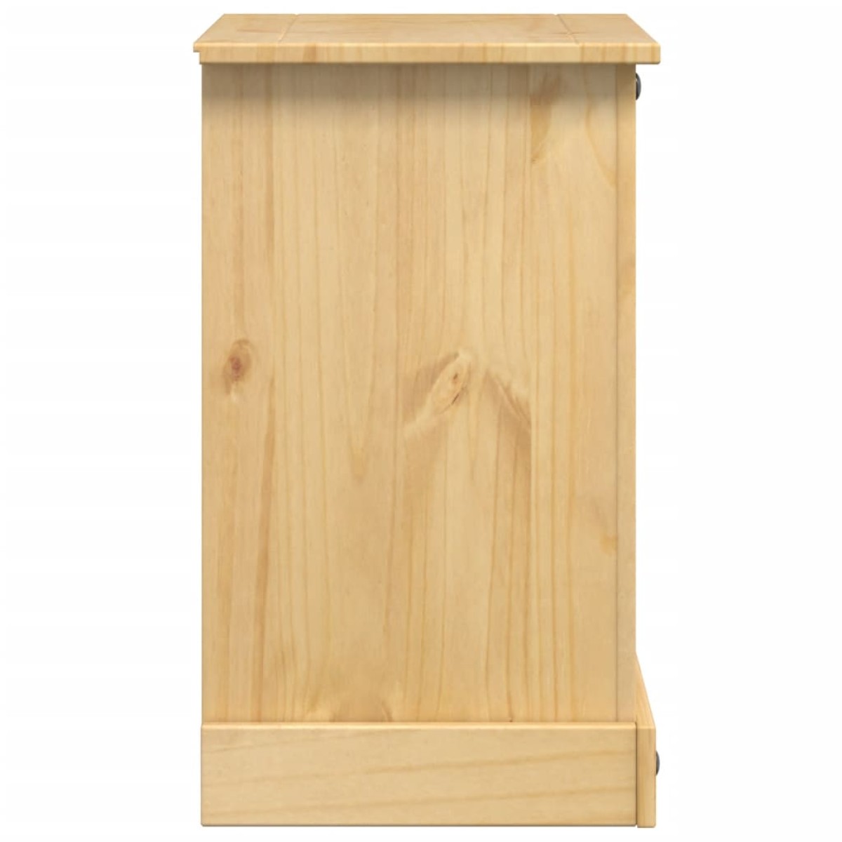 vidaXL Κομοδίνο Corona 53x39x66 εκ. από Μασίφ Ξύλο Πεύκου