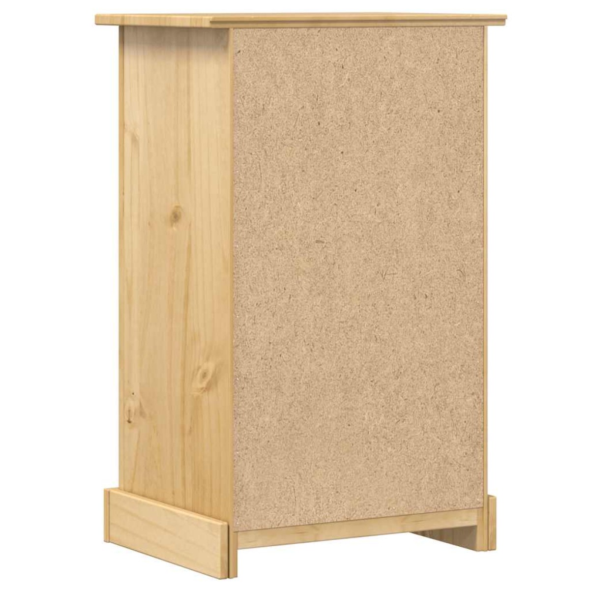 vidaXL Κομοδίνο Corona 53x39x84 εκ. από Μασίφ Ξύλο Πεύκου
