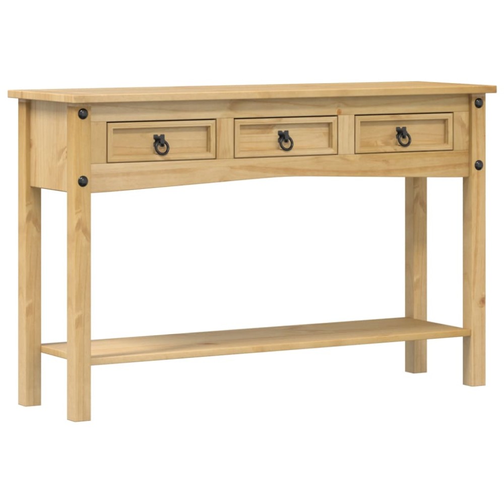 vidaXL Τραπέζι Κονσόλας "Corona" 114x34,5x73 εκ. από Μασίφ Ξύλο Πεύκου