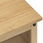 vidaXL Έπιπλο Τηλεόρασης Corona 100x40x52 εκ. από Μασίφ Ξύλο Πεύκου