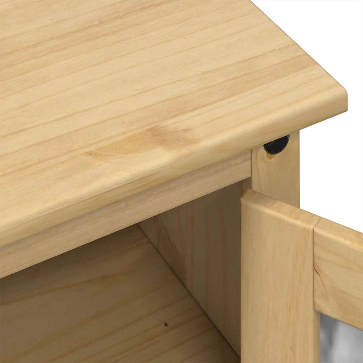 vidaXL Έπιπλο Τηλεόρασης Corona 100x45x58 εκ. από Μασίφ Ξύλο Πεύκου