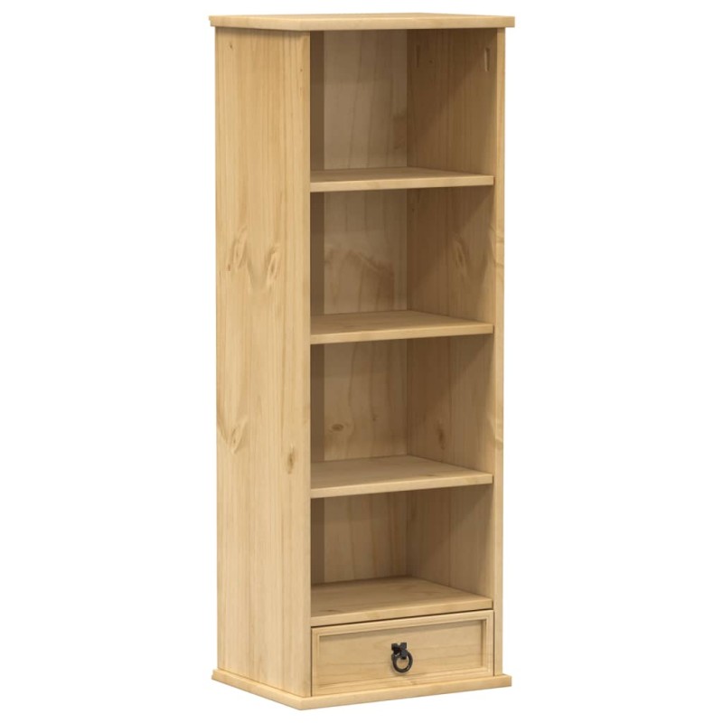 vidaXL Έπιπλο για CD Corona 40x30x110 εκ. από Μασίφ Ξύλο Πεύκου