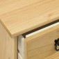 vidaXL Μπουντουάρ Corona 104 x 47 x 75 εκ. από Μασίφ Ξύλο Πεύκου