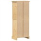 vidaXL Ραφιέρα Κρασιών Corona 56x35x134,5 εκ. από Μασίφ Ξύλο Πεύκου