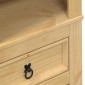 vidaXL Ραφιέρα Κρασιών Corona 56x35x134,5 εκ. από Μασίφ Ξύλο Πεύκου