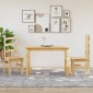vidaXL Τραπεζαρία Corona 112 x 60 x 75 εκ. από Μασίφ Ξύλο Πεύκου