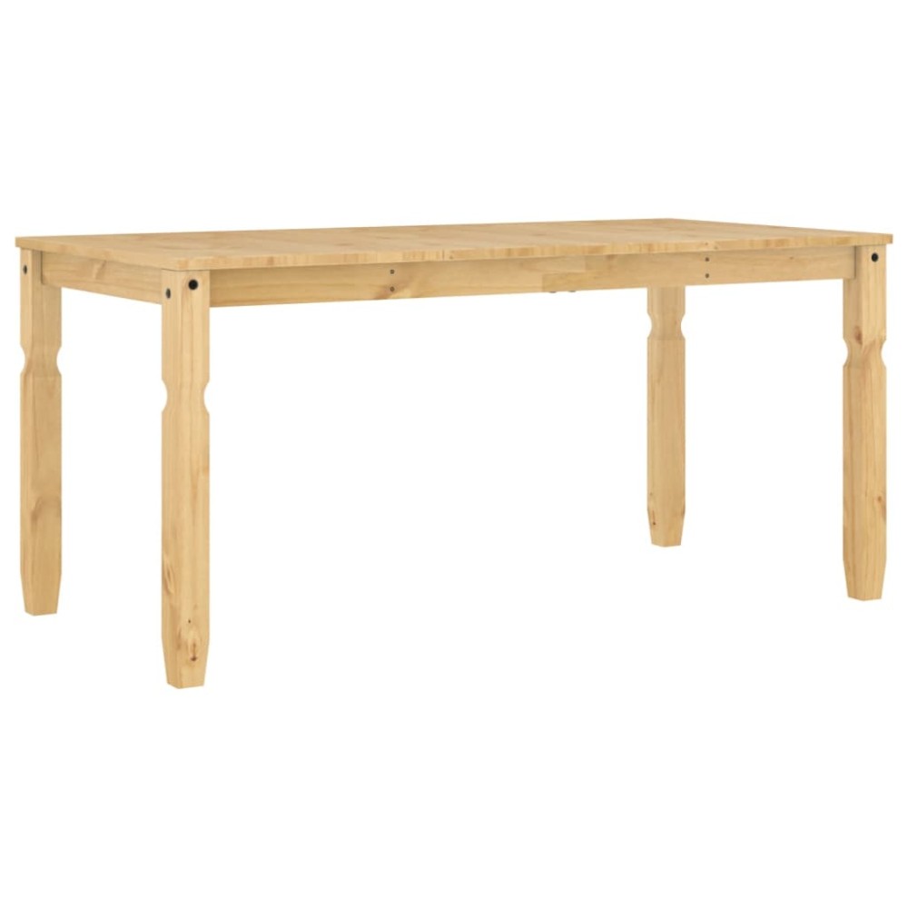 vidaXL Τραπεζαρία Corona 160 x 80 x 75 εκ. από Μασίφ Ξύλο Πεύκου