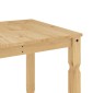 vidaXL Τραπεζαρία Corona 160 x 80 x 75 εκ. από Μασίφ Ξύλο Πεύκου