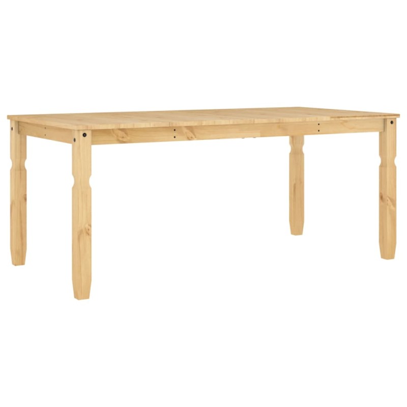 vidaXL Τραπεζαρία Corona 180 x 90 x 75 εκ. από Μασίφ Ξύλο Πεύκου