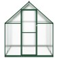 vidaXL Θερμοκήπιο με Πλαίσιο Βάσης Πράσινο 224x169x195 εκ. Αλουμινίου