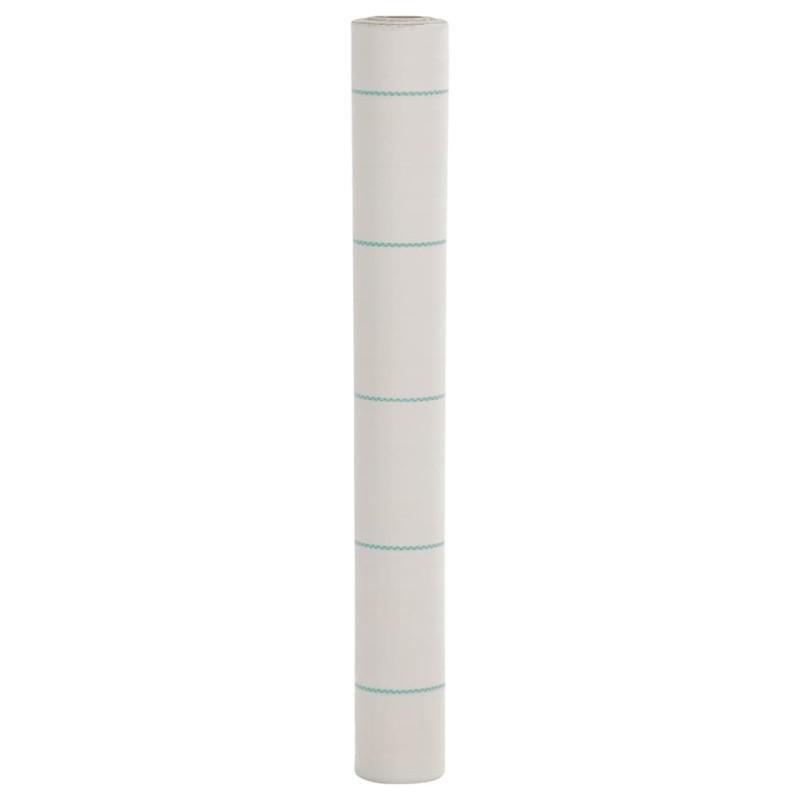 vidaXL Μεμβράνη Εδαφοκάλυψης Λευκή 1 x 50 μ. από Πολυπροπυλένιο