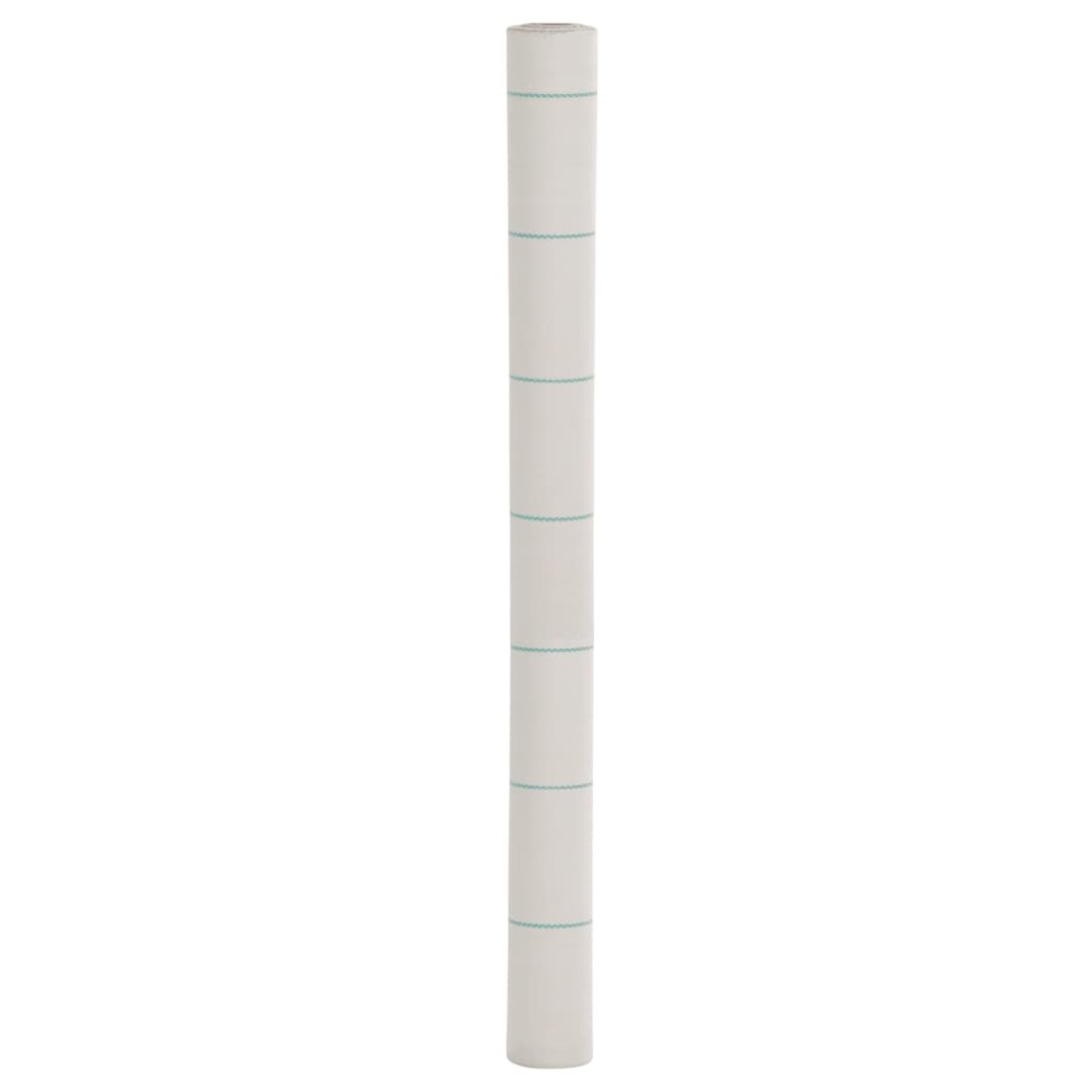 vidaXL Μεμβράνη Εδαφοκάλυψης Λευκή 1,5x150 μ. από Πολυπροπυλένιο