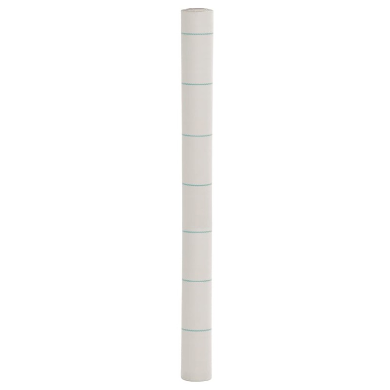 vidaXL Μεμβράνη Εδαφοκάλυψης Λευκή 1,5x150 μ. από Πολυπροπυλένιο