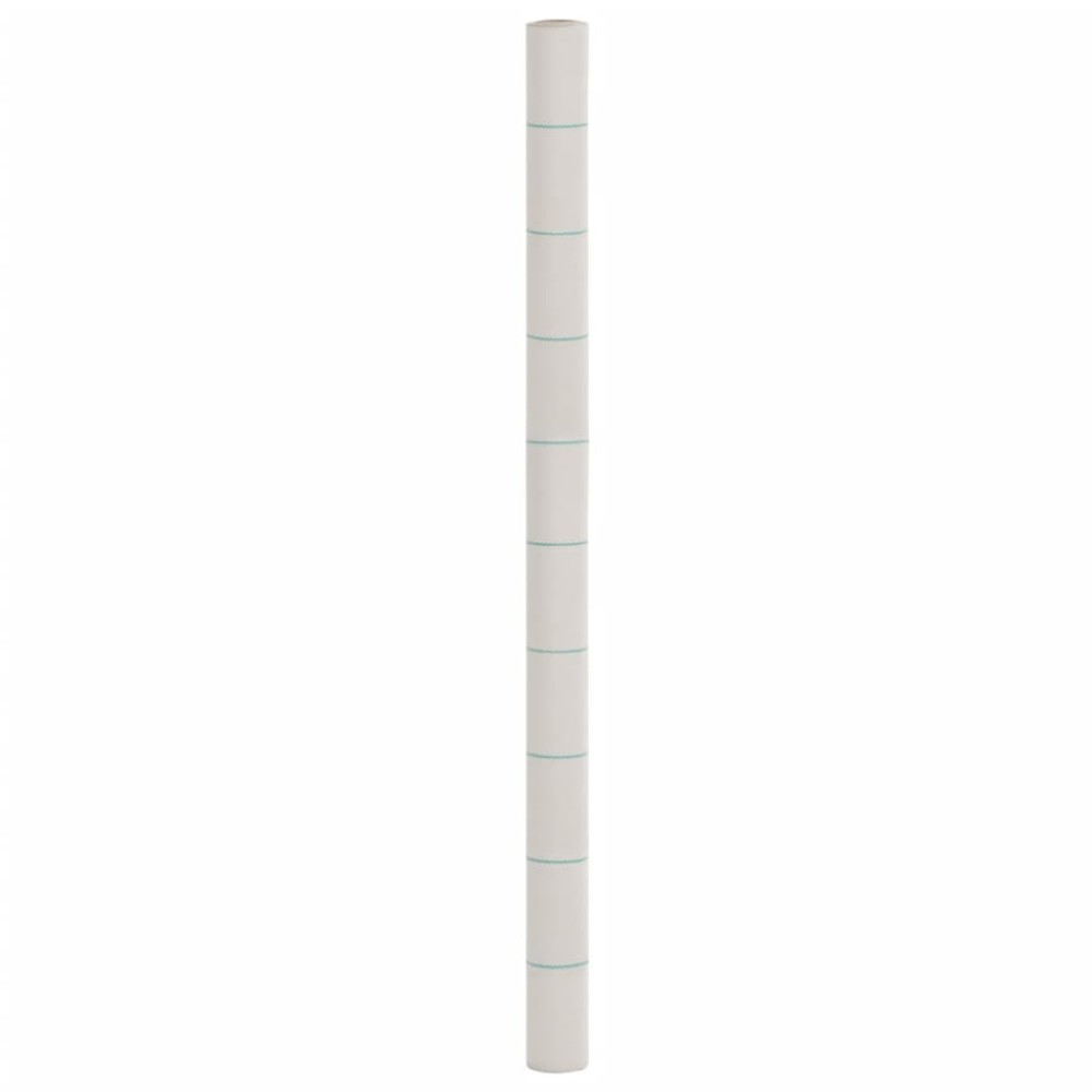 vidaXL Μεμβράνη Εδαφοκάλυψης Λευκή 2x50 μ. από Πολυπροπυλένιο